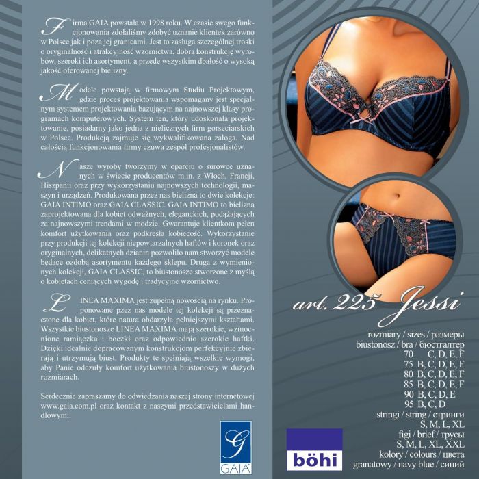 Gaia Lingerie Gaia Lingerie-catalog Ss 2008-2  Catalog Ss 2008 | Pantyhose Library